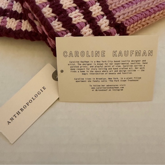 CAROLINE KAUFMAN X ANTHROPOLOGIE Knit Fairbanks Mittens- NWT - Picture 4 of 6